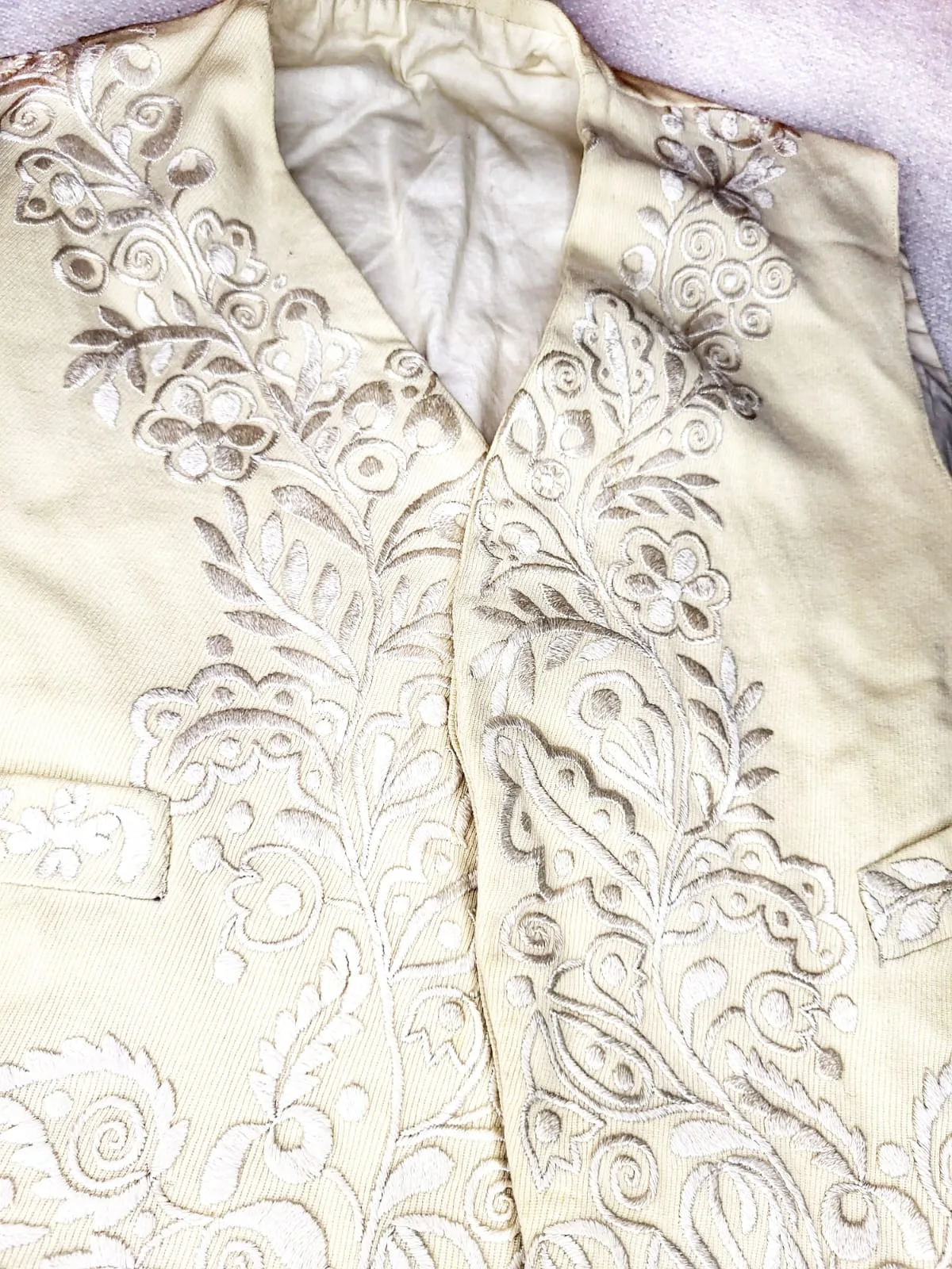 Embroidered vest